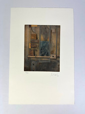 Radierung Karl Korab Ohne