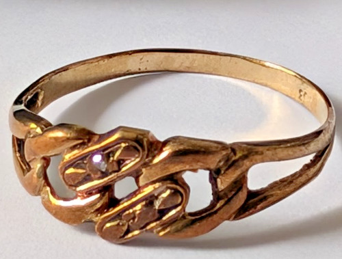 Antiker goldring gold - antiker,