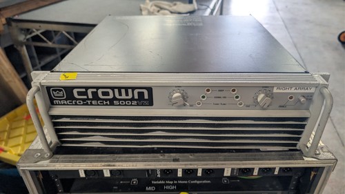 Crown macro tech - macro-tech, 5002vz