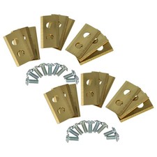 18 Messer Klingen für Kress Mission KR121E KR123E KR122E Rasenmäher Titan 5,2cm