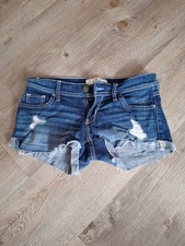 Hollister Damen Shorts Hotpants W23 Kurz Denim Jeans Sommer Neu