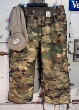 TAIGA RF 150 Reversible 3/4 Wende / Thermohose multicam / braun Gr. L Neu #2978