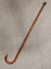 Wanderstock Aus Holz Aus Einem Stück Gebogen Alt Verziert