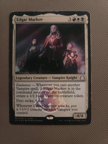 Foil edgar markov judge promo - edgar,
