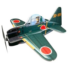 Cartoon Warbird Mitsubishi A6M Zero - 550mm