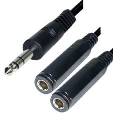 Audio Kabel 6,3mm Klinke 0,2m