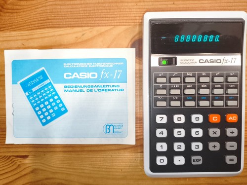 Casio vintage - casio, fx-17