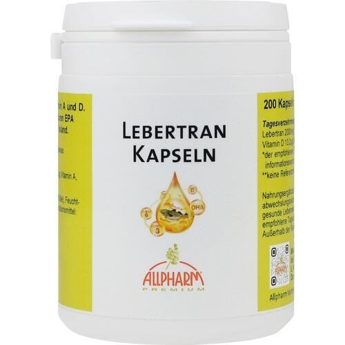 Lebertran kapseln 500 - mg,, 200
