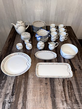 wie NEU - Kaffeeservice Kaiser Domino Tivoli 12 Personen 49-teilig