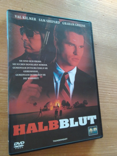 Halbblut thunderheart dvd - thunderheart,