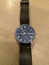 Timex Waterbury Herrenuhr Classic Uhr Lederarmband Neu Ungetragen