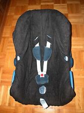 Sommerbezug Schonbezug Frottee für Maxi-cosi Citi City NEU schwarz