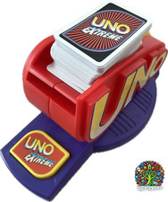 Uno Extreme Extrem Mattel 1998 Alt Familienspiel Kartenspiel Kartenwerfer Karten