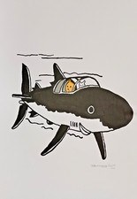 Unikat Comic Gemälde Tim und