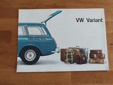 VW Typ 3 Variant - PROSPEKT (60iger)