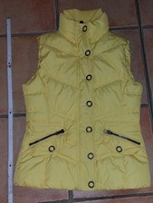 ONE LOVE, Steppweste, Thermoweste, Gr. M, gelb mit Reißverschlusstaschen