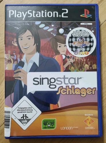 Singstar schlager ps2 - ps2,