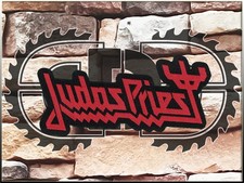 JUDAS PRIEST - Logo Cut Out PATCH NEW, Heavy Metal, IRON MAIDEN, SAXON, RAVEN