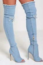 ENVY Damen Distressed DENIM