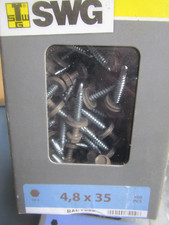 100 Stück Marken Trapezblech Bohrschrauben 4,8x35mm RAL 7006 Beigegrau  Kreg-