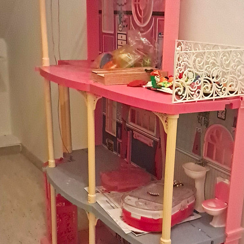 Barbie puppenhaus stöckig - barbie, 3-stöckig