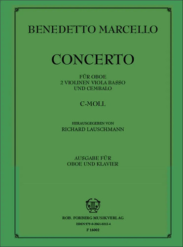 Benedetto marcello concerto - benedetto,