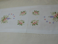 Kreuzstich Stickbild Blumen