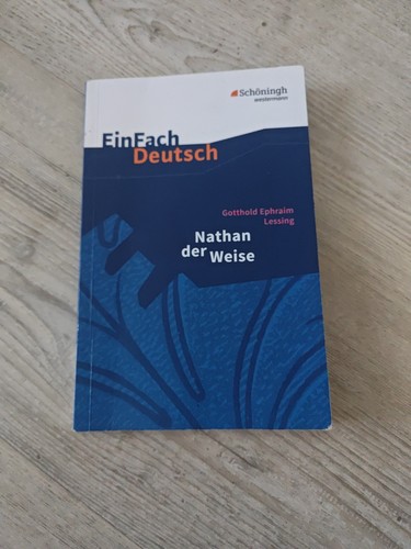 Nathan der weise gotthold - nathan,