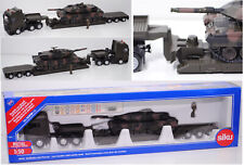 Siku Super 8612 MAN TGA Schwertransport mit Panzer 1:50 Sondermodell Werbemodell