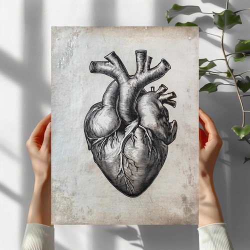 Anatomisches herz premium - herz,