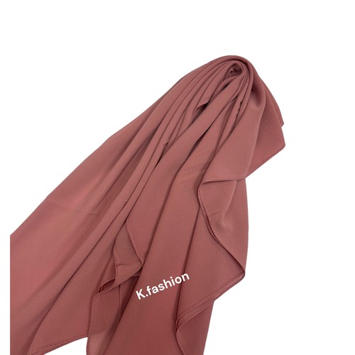 Premium qualität uni - premium, chiffon