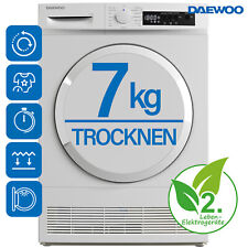 DAEWOO Wäschetrockner 7kg Kondenstrockner T7CT1W0DE RO_T7CT1W0DE_R