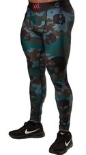 Herren Kompressionshose Skull