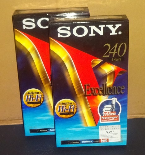Sealed vhs videokassette - *sealed*,