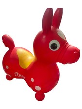 Ledraplastic Hüpfpferd Roddy Rot Schaukeltier Kinder Spielzeug