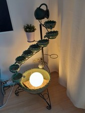 Zimmer-Springbrunnen Unikat Metall-Keramik