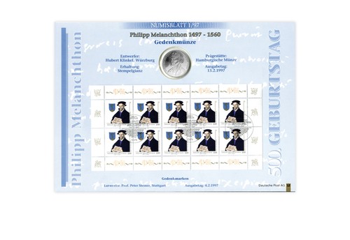 Brd numisblatt 97 - numisblatt, 1/97