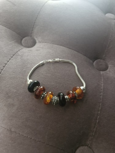 Natur bernstein armband - natur,