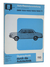 Oldtimer Handbuch  Auto-Reparaturanleitung BMW 1500/1600/1800/1800TI Querschnitt