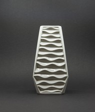 vintage Relief Porzellan Vase