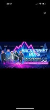 2 Tickets Kat.1 Panorama Tribüne - 5. Dez. Backstreet Boys Ski Opening Schladmin