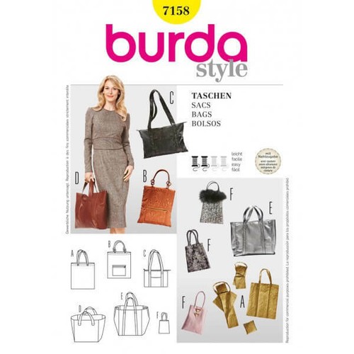 Burda style taschen stoff - burda,