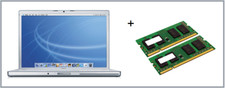 6GB -2GB+4GB Speicher Ram Upgrade Apple MacBook Pro 3,1 Late 2007 2,6GHz 15" A1226