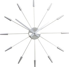 NeXtime Wall Clock 2610zi Wanduhr Silber 