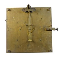 Altes Uhrwerk LENZKIRCH Kettenaufzug f Standuhr Uhrmacher clock movement