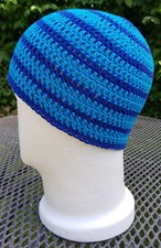 my Boshi No 4, Sommermütze, Leinen, vegan, ungetragen, Handarbeit, Häkel, 56-62