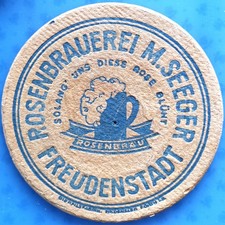 Alter Bierdeckel VK