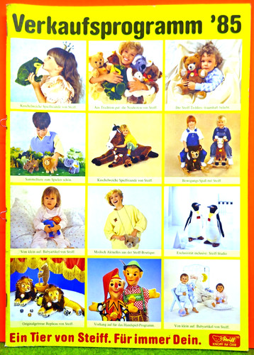 Steiff katalog 1985 - steiff, 1985,