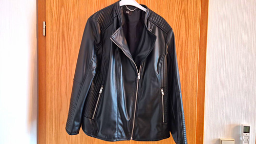 Damen bikerjacke schwarz - c&a,