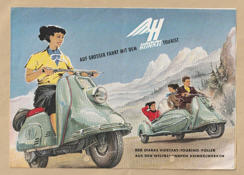 Prospekt heinkel roller - prospekt,